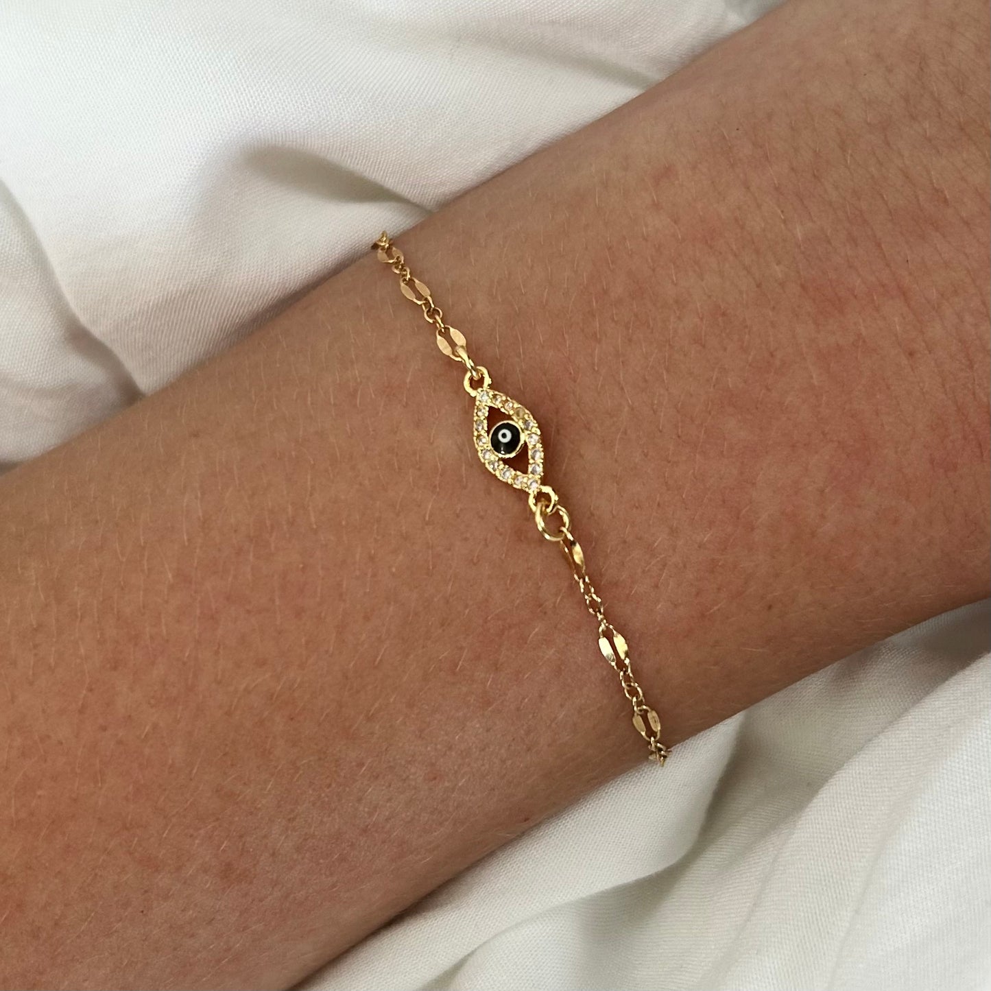 Protection “Evil Eye” Connector Bracelet