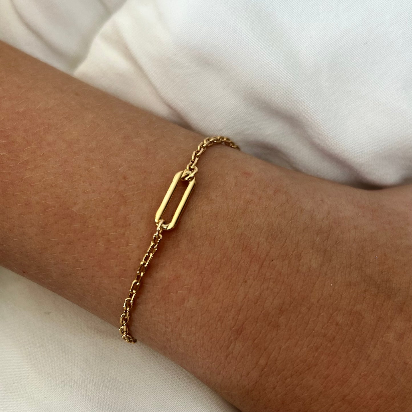 Single Paperclip Bracelet