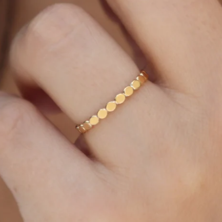 Flat Bead Ring