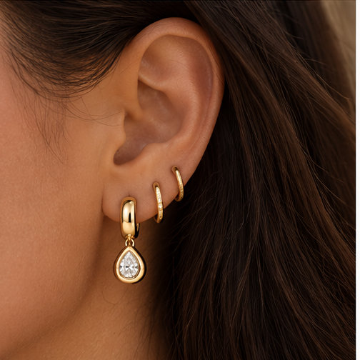 The Lumi Teardrop Earrings