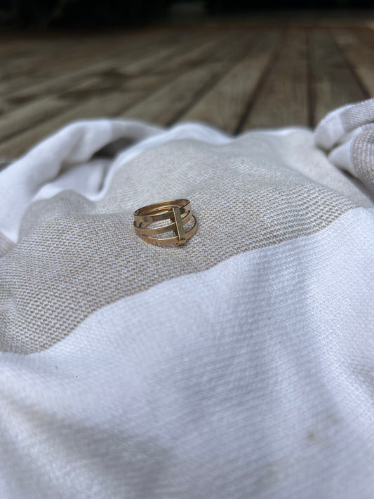 Trio Bar Ring