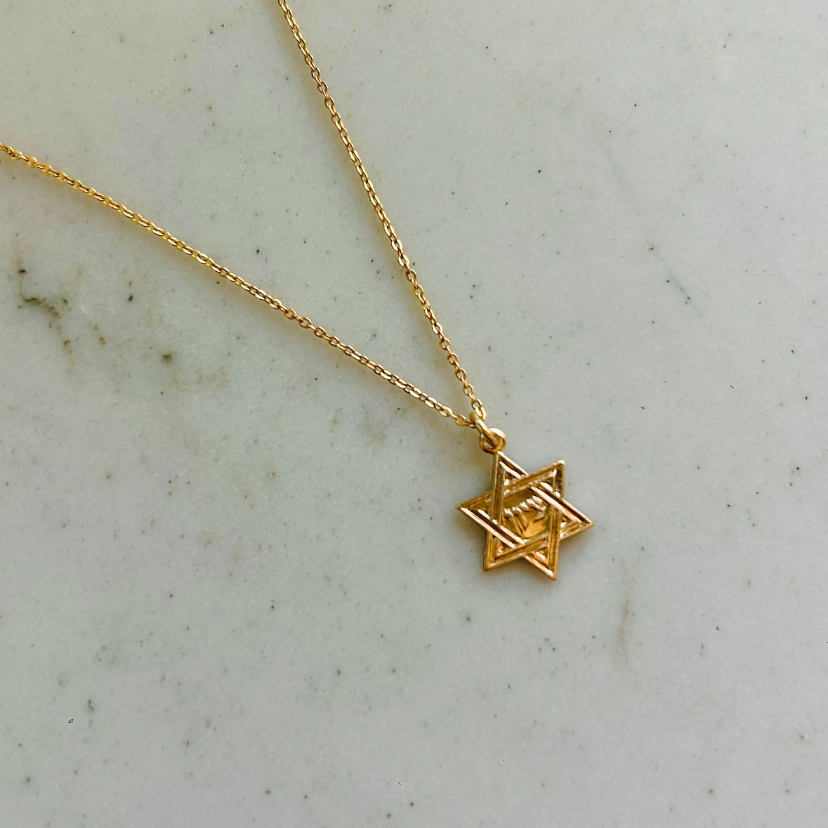 Star of David Necklace