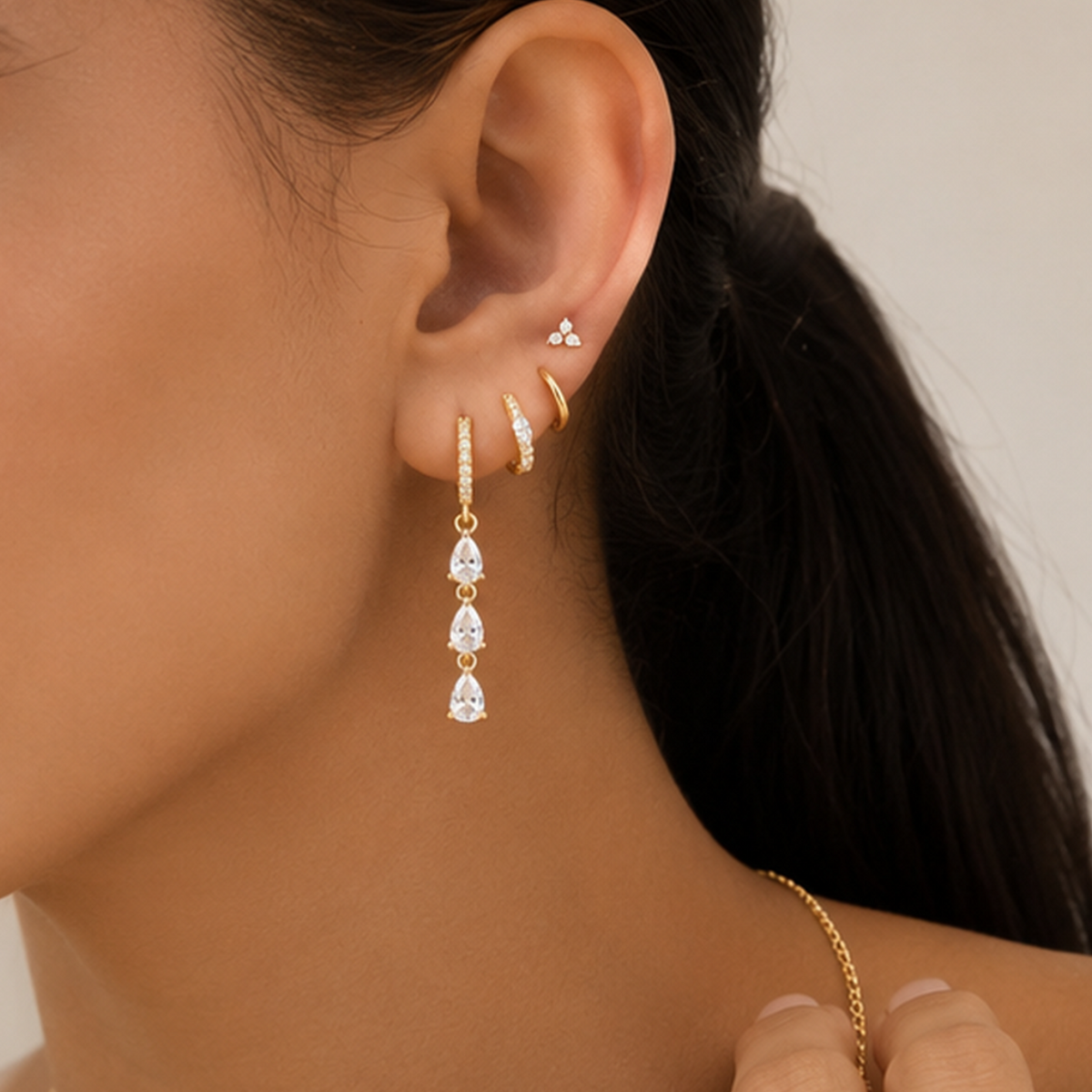 The Celeste Ear Stack Set | 4-Pair Set