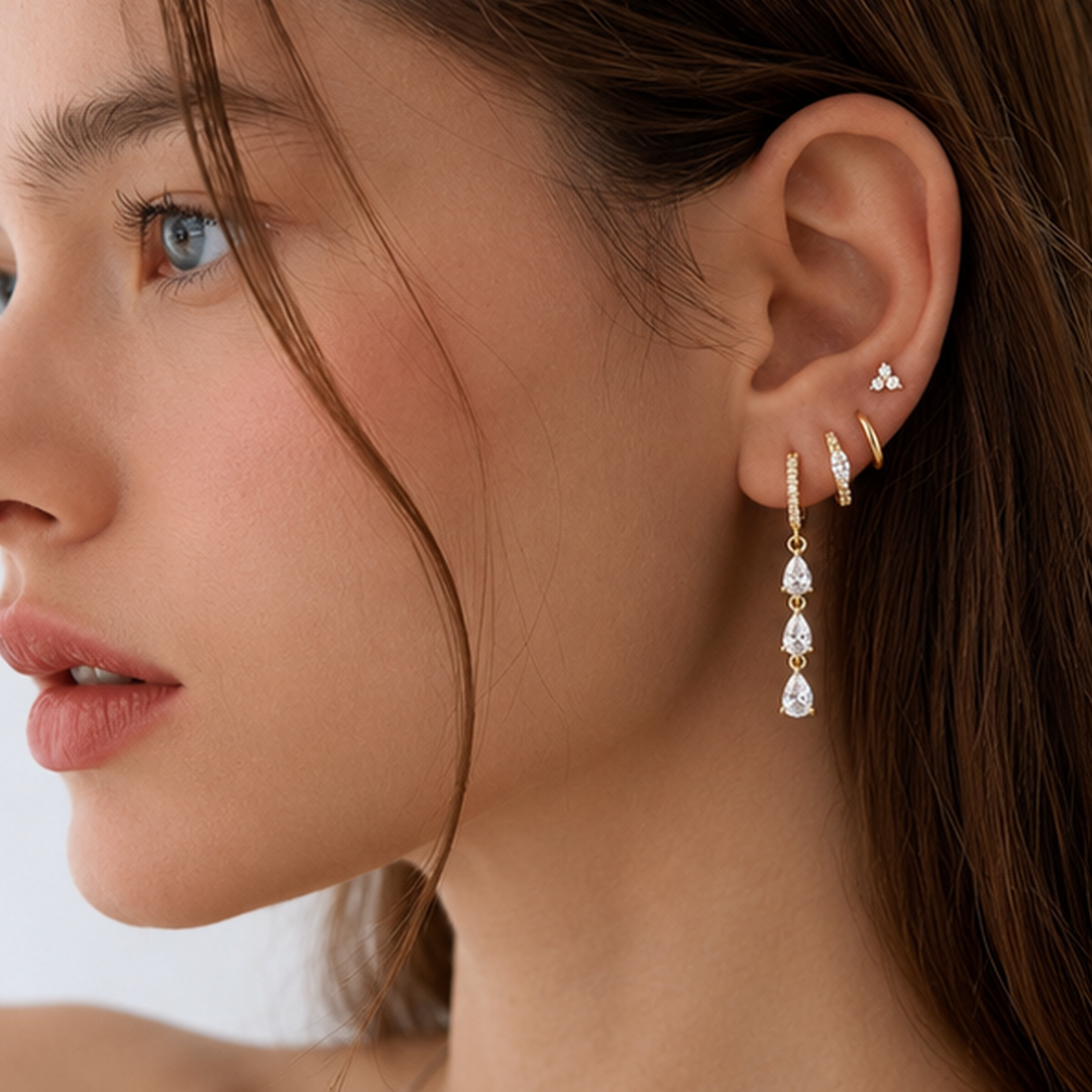 The Celeste Ear Stack Set | 4-Pair Set