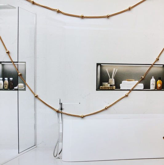 Satellite Chain Necklace | 14k Gold