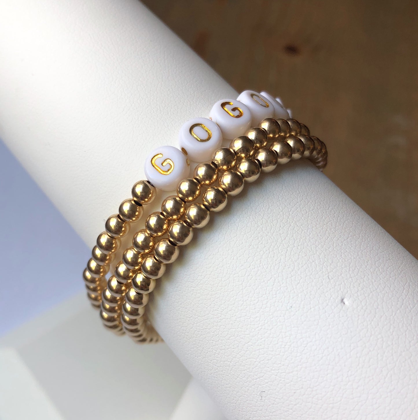 Personalized Bead Bracelet