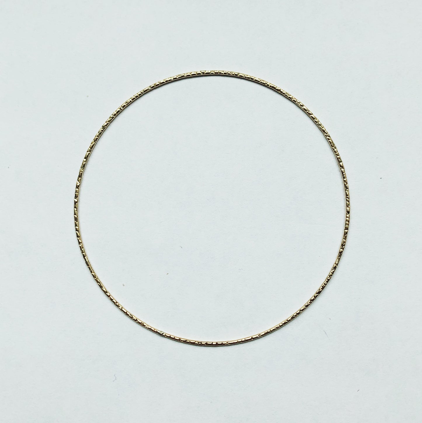 Thin Gold Bangles