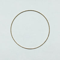 Thin Gold Bangles