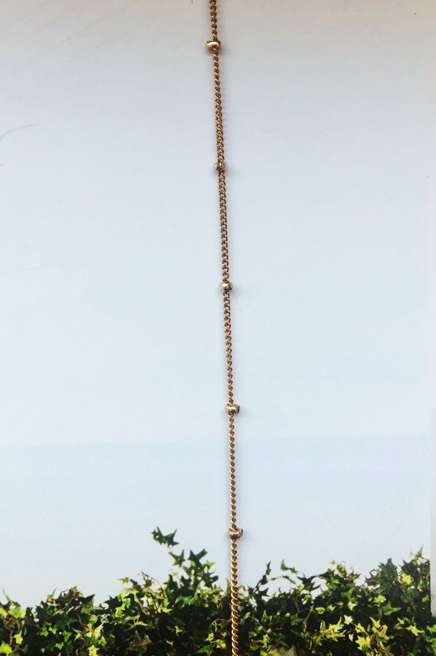 Satellite Chain Necklace | 14k Gold