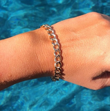 Cuban Curb Chain Link Bracelet