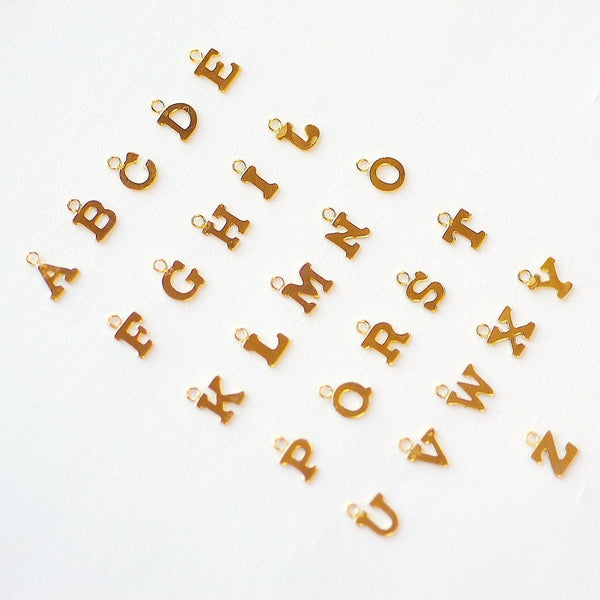 Alphabet Letter Charms P