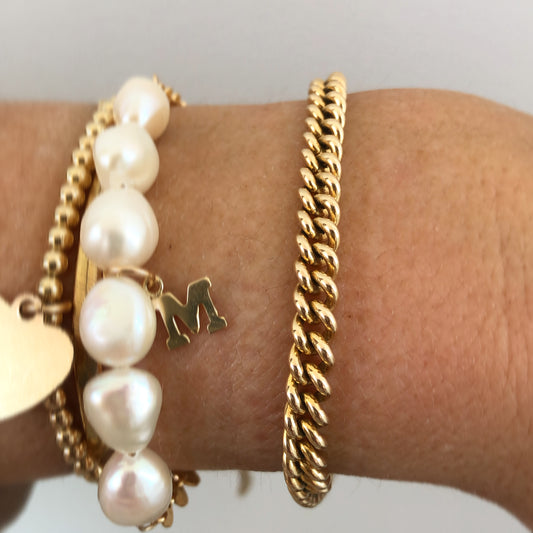 Small Curb Chain Bracelet