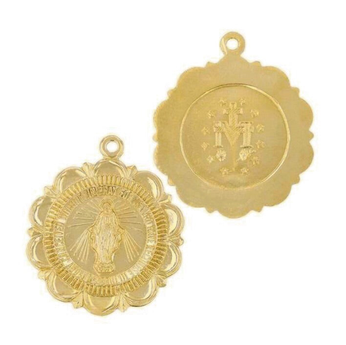 Religious Medallion Necklace || Choose Your Charm