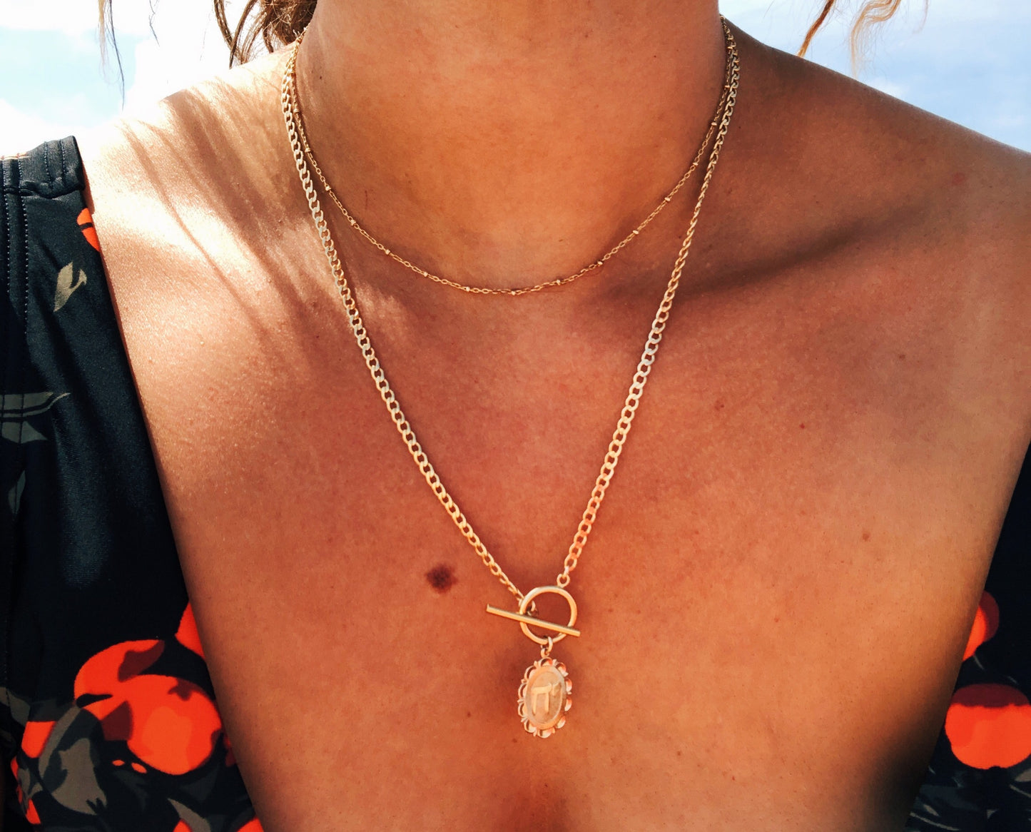 Religious Medallion Necklace || Choose Your Charm